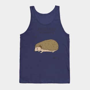 Hedgehog  Anatomy  Meme   P R t shirt Tank Top